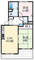 ルポザン泉ヶ丘の物件間取画像